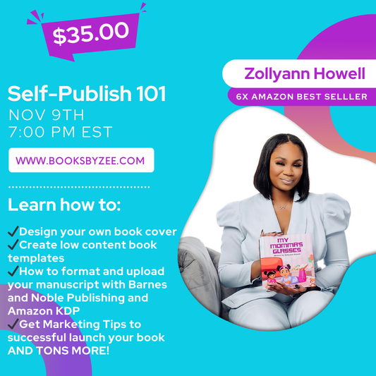 Self-Publishing 101