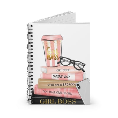 Girl Boss Spiral Notebook