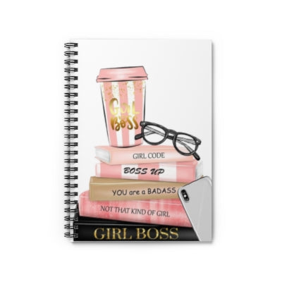 Girl Boss Spiral Notebook