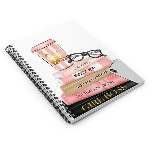 Girl Boss Spiral Notebook