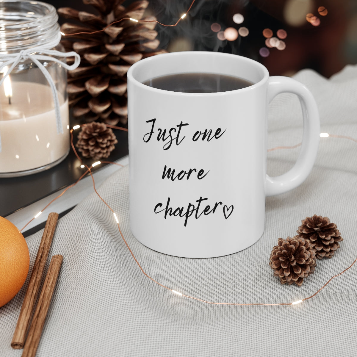 Just One More Chapter Mug